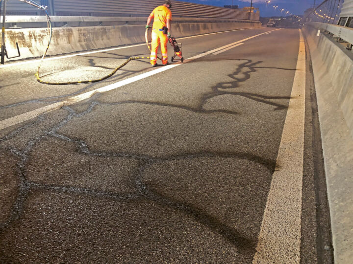 Risssanierung Autobahn RSAG