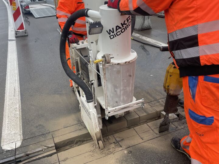 Fahrbahnübergang Felben RSAG
