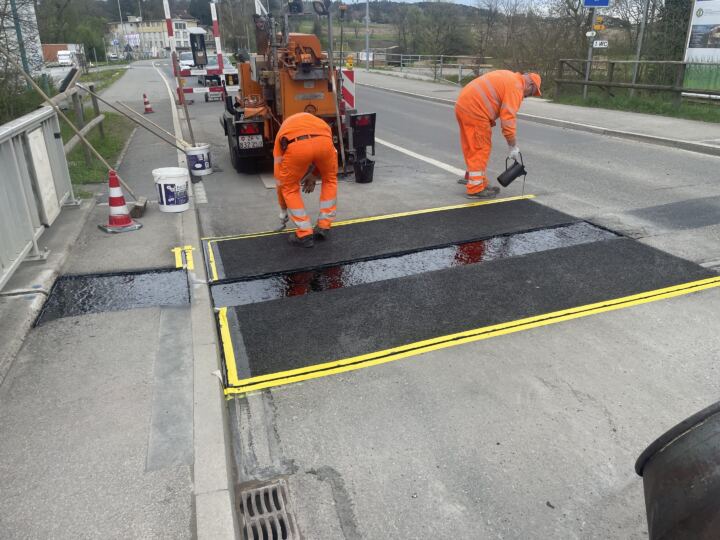 RSAG Fahrbahnübergang