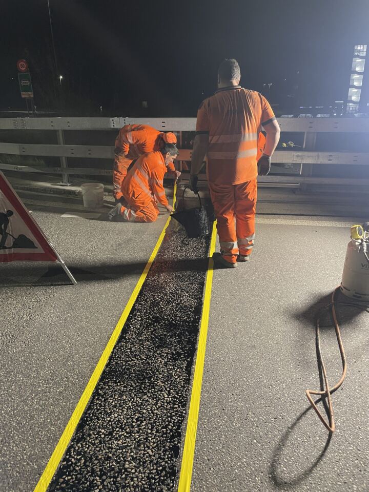 Fahrbahnübergang ResaJoint Bituminös