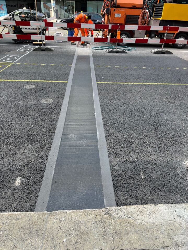 RSAG Fahrbahnübergang Kunststoff