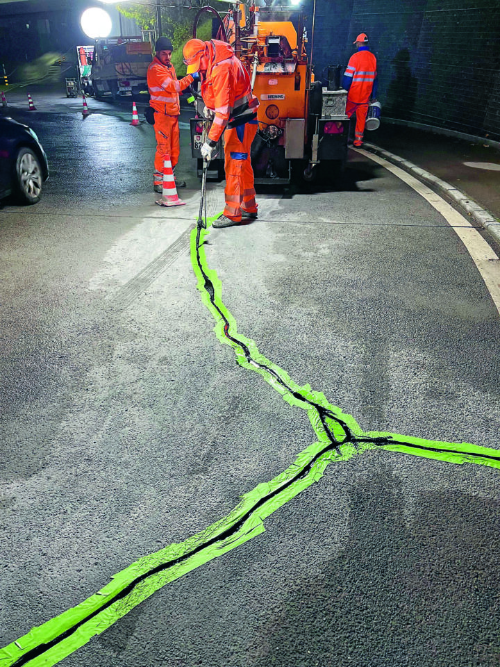 Risssanierung Betonplatte RSAG