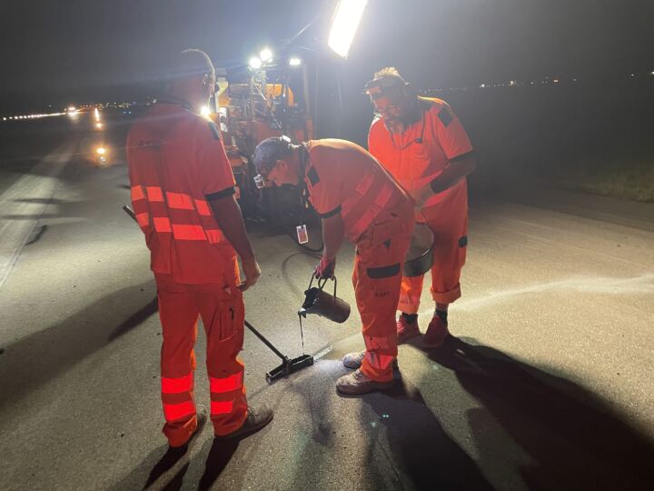 Risssanierung Flughafen RSAG