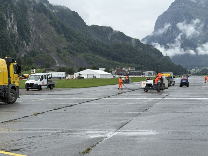 RSAG Risssanierung Flugplatz Mollis