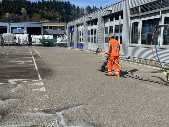 Risssanierung Betriebsareal durch RSAG Nord
